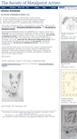 Mobile Screenshot of metalpointartists.com